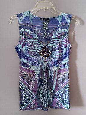 NWOT APT 9 Sleeveless Tunic, size S